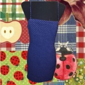 Twee Polka Dot Bodycon Dress